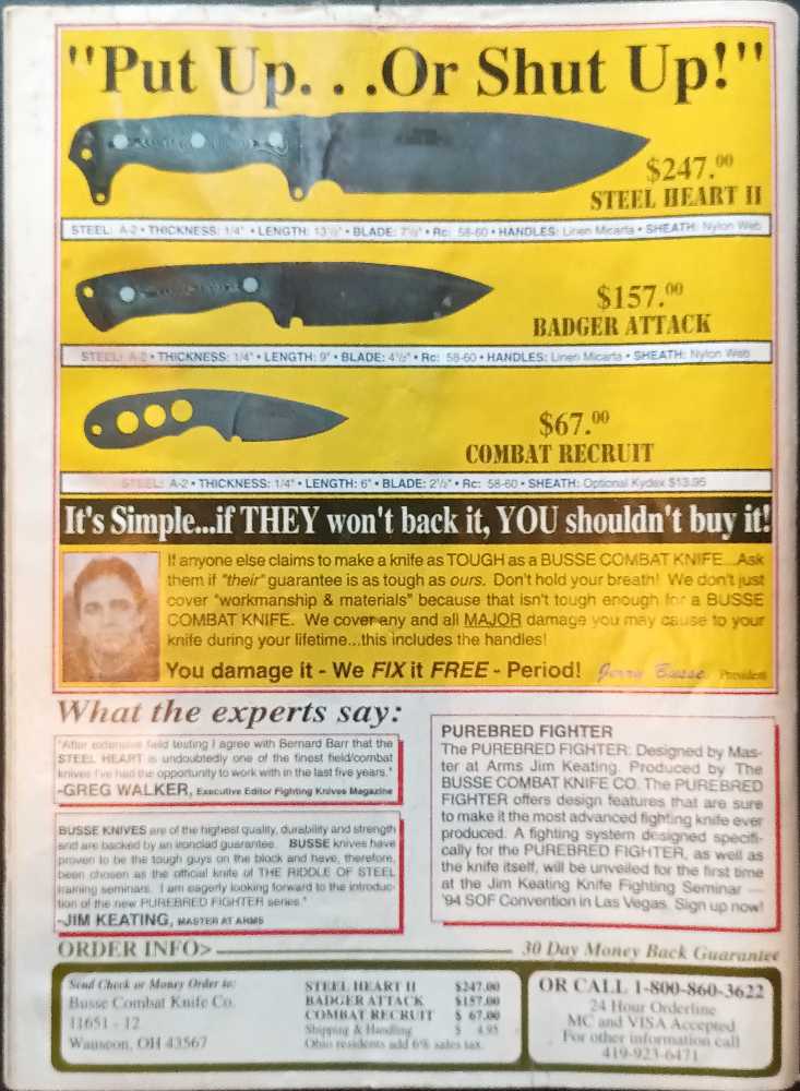 Soldier of Fortune  (September) magazine collectible - Main Image 2