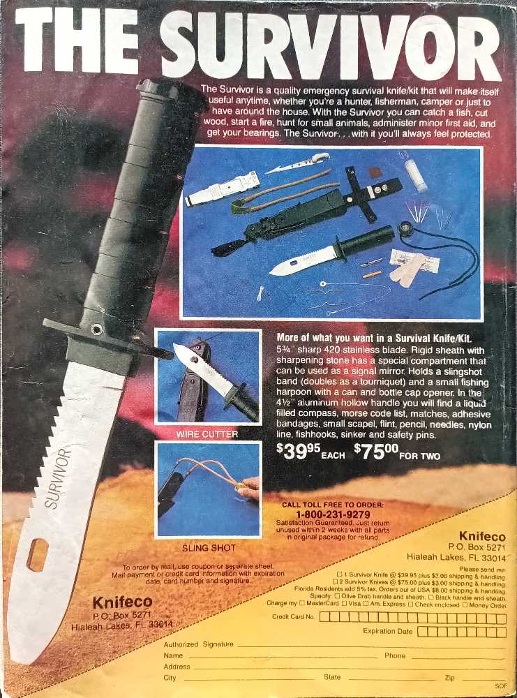 Soldier of Fortune  (February) magazine collectible - Main Image 2