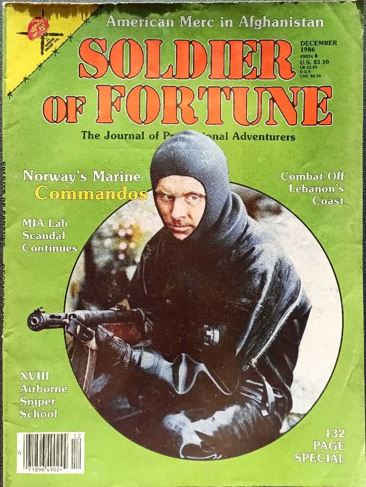 Soldier of Fortune  (December) magazine collectible - Main Image 1