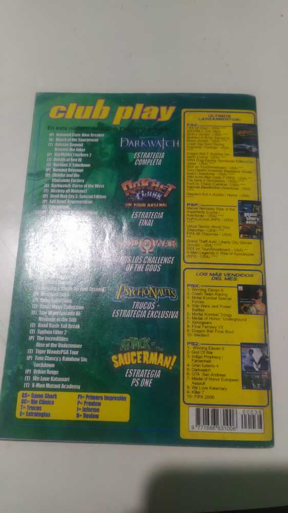 Año 3 #36 Club Play Mayday Cómics  magazine collectible - Main Image 2