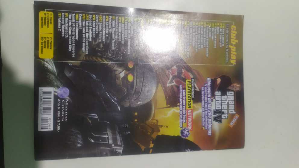 Año 6 #64 Club Play Mayday Cómics   magazine collectible - Main Image 2