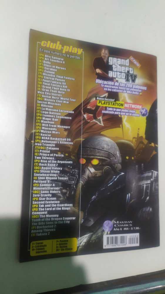 Año 6 #64 Club Play Mayday Cómics   magazine collectible - Main Image 3