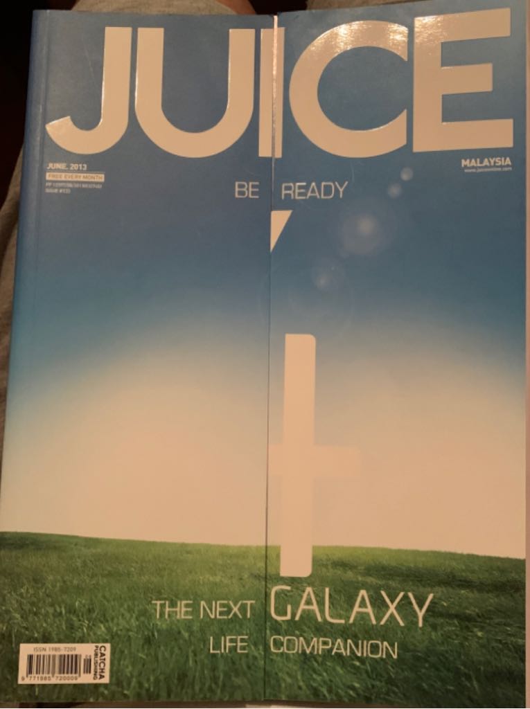 Juice Malaysia 133  (June) magazine collectible - Main Image 1