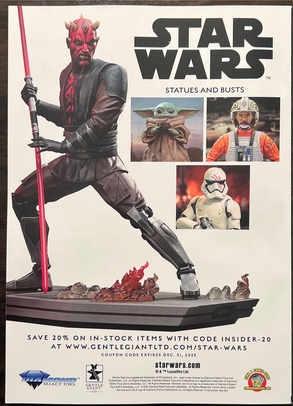 Star Wars Insider #218  (April) magazine collectible - Main Image 2