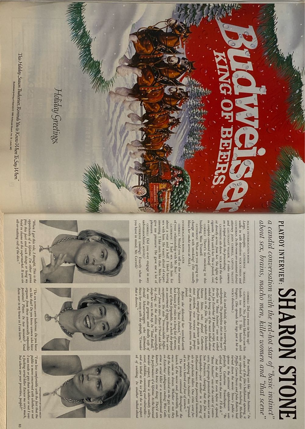 Playboy  (December) magazine collectible [Barcode 03009500005012] - Main Image 3