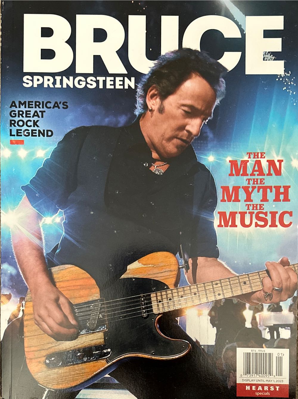 Bruce Spingsteen  (May) magazine collectible [Barcode 07391740095901] - Main Image 1