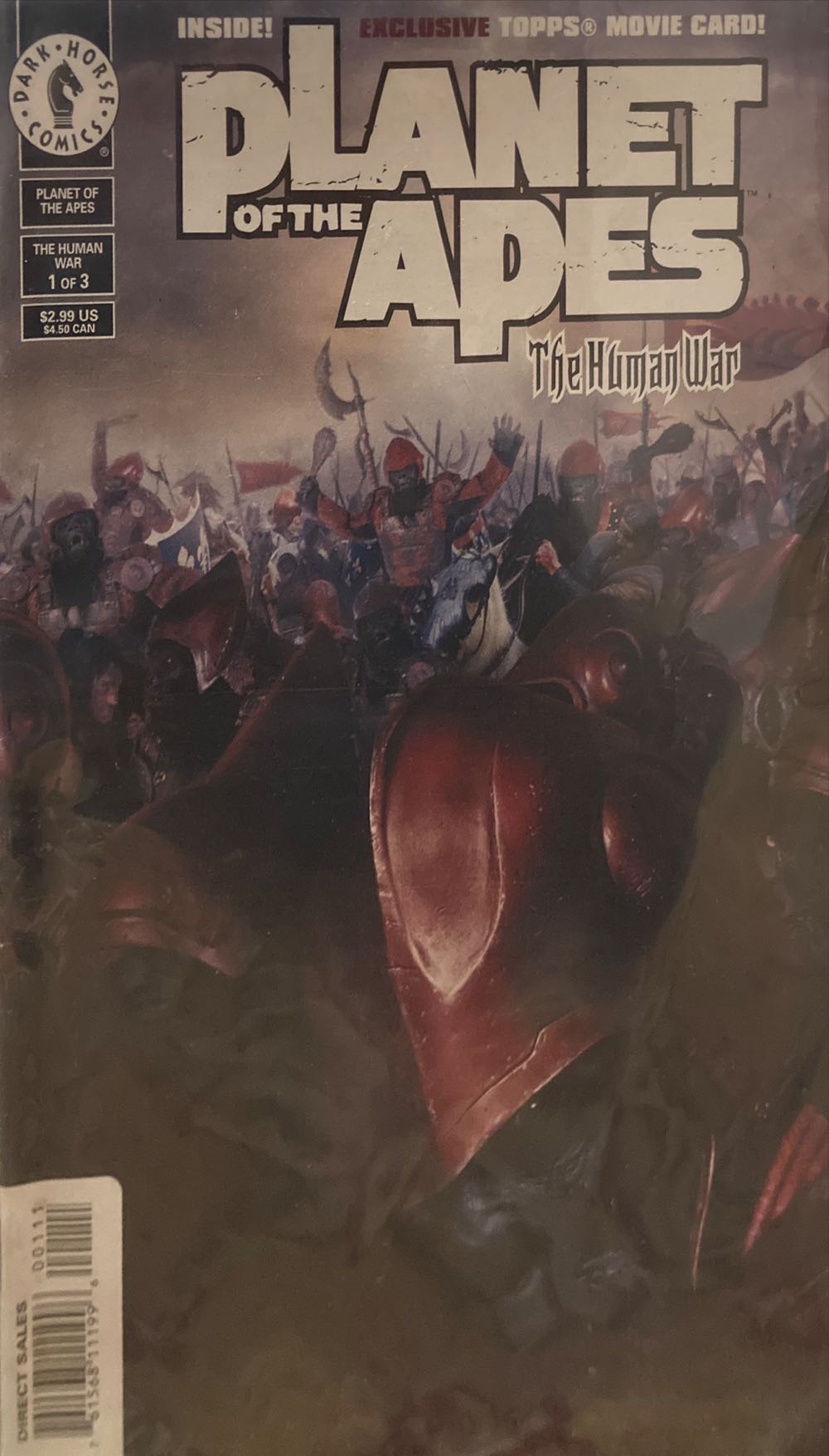 Planet Of The Apes: The Human War  magazine collectible [Barcode 76156811199600111] - Main Image 1