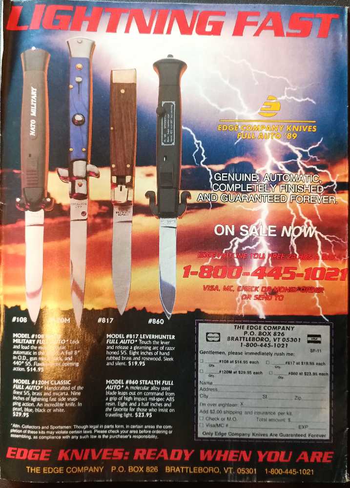 Soldier of Fortune  (November) magazine collectible - Main Image 2