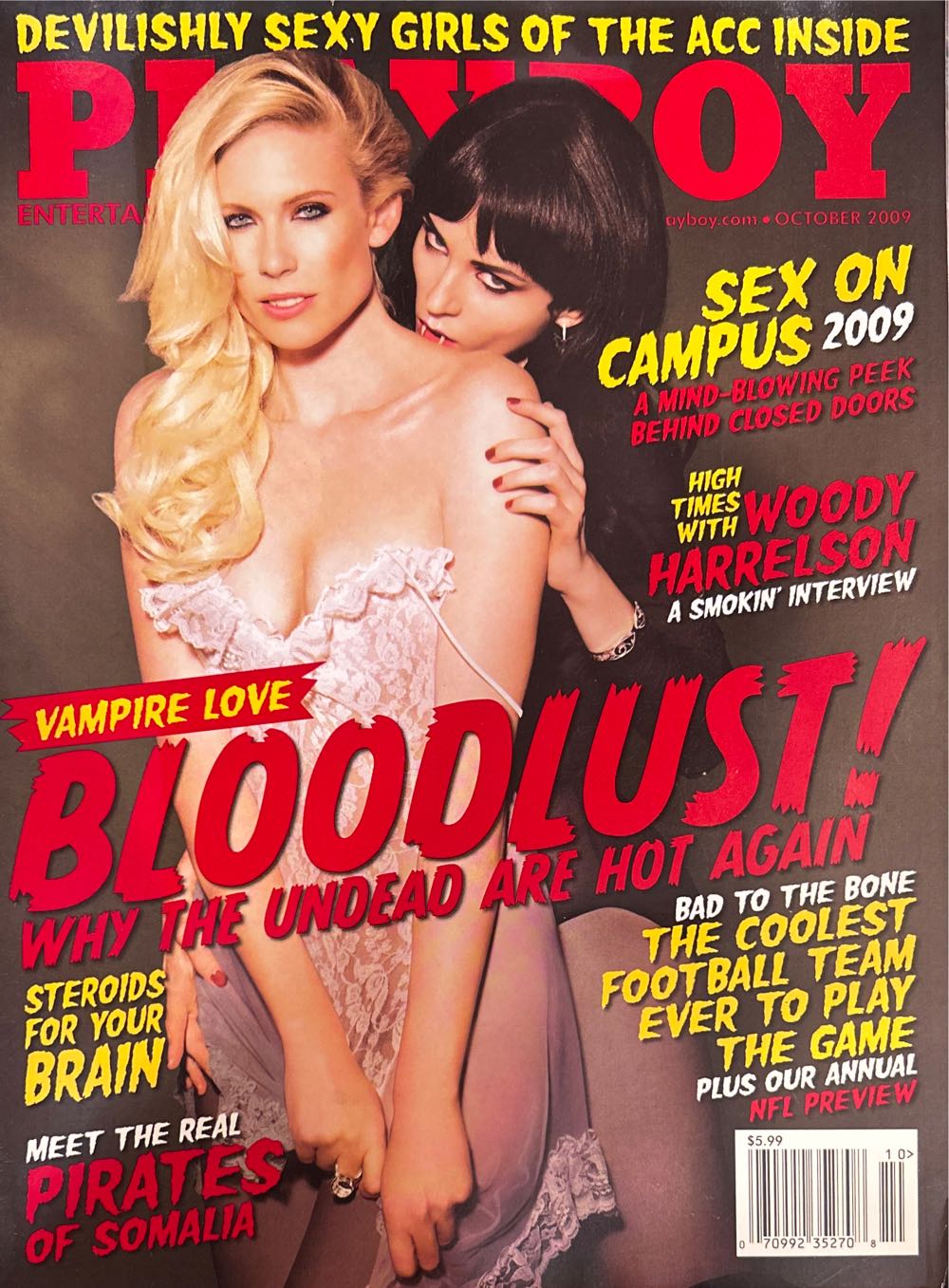 Playboy  (October) magazine collectible [Barcode 07099235270870] - Main Image 1