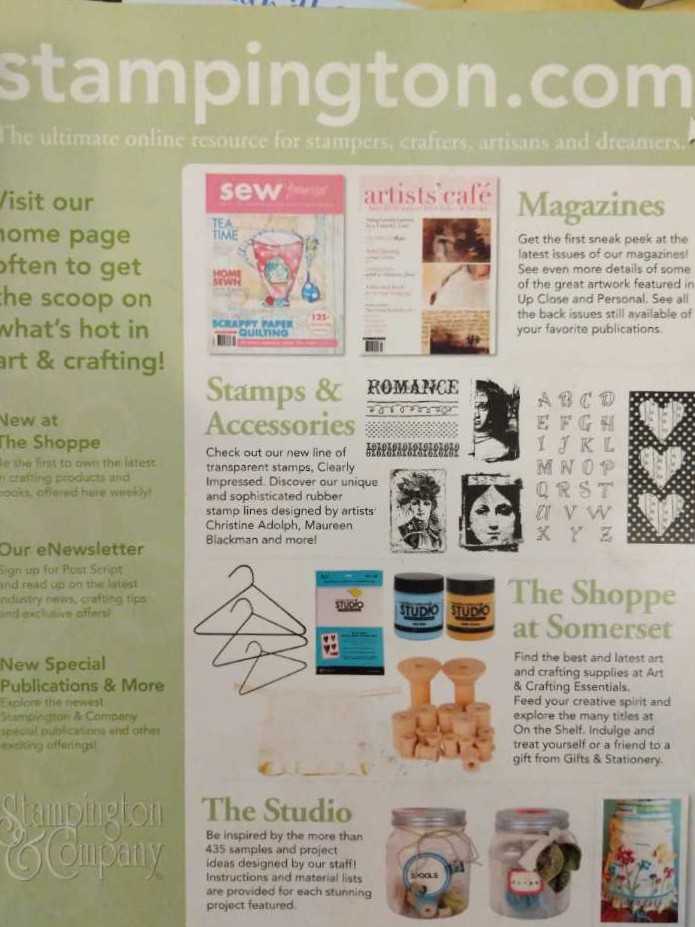 Sew Somerset Winter 2011  magazine collectible [Barcode 637924638837] - Main Image 2