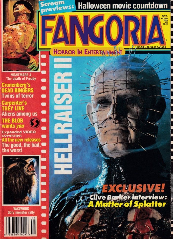 Fangoria 78  (October) magazine collectible [Barcode 07189647909610] - Main Image 1