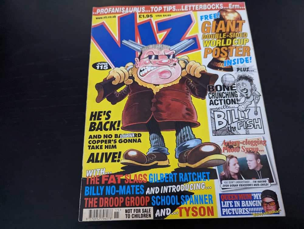 Viz 114  (May) magazine collectible [Barcode 9770952796078] - Main Image 1
