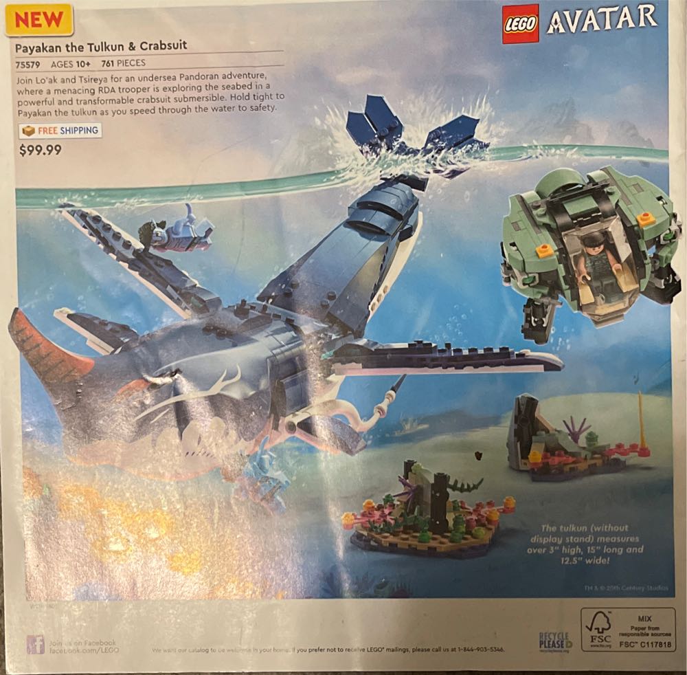 Lego January 2023 Catalog  (January) magazine collectible - Main Image 2