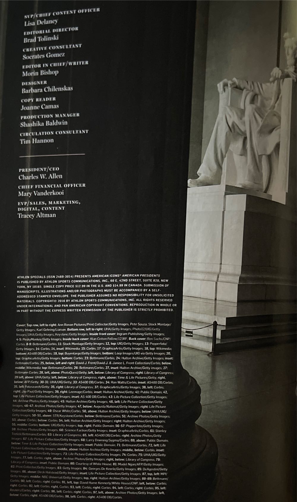 American Presidents The Greatest…And The Worst! All Presidents Ranked, The Good, The Bad, The Forgettable (Election Year Special Edition)  magazine collectible [Barcode 07165801023911] - Main Image 4