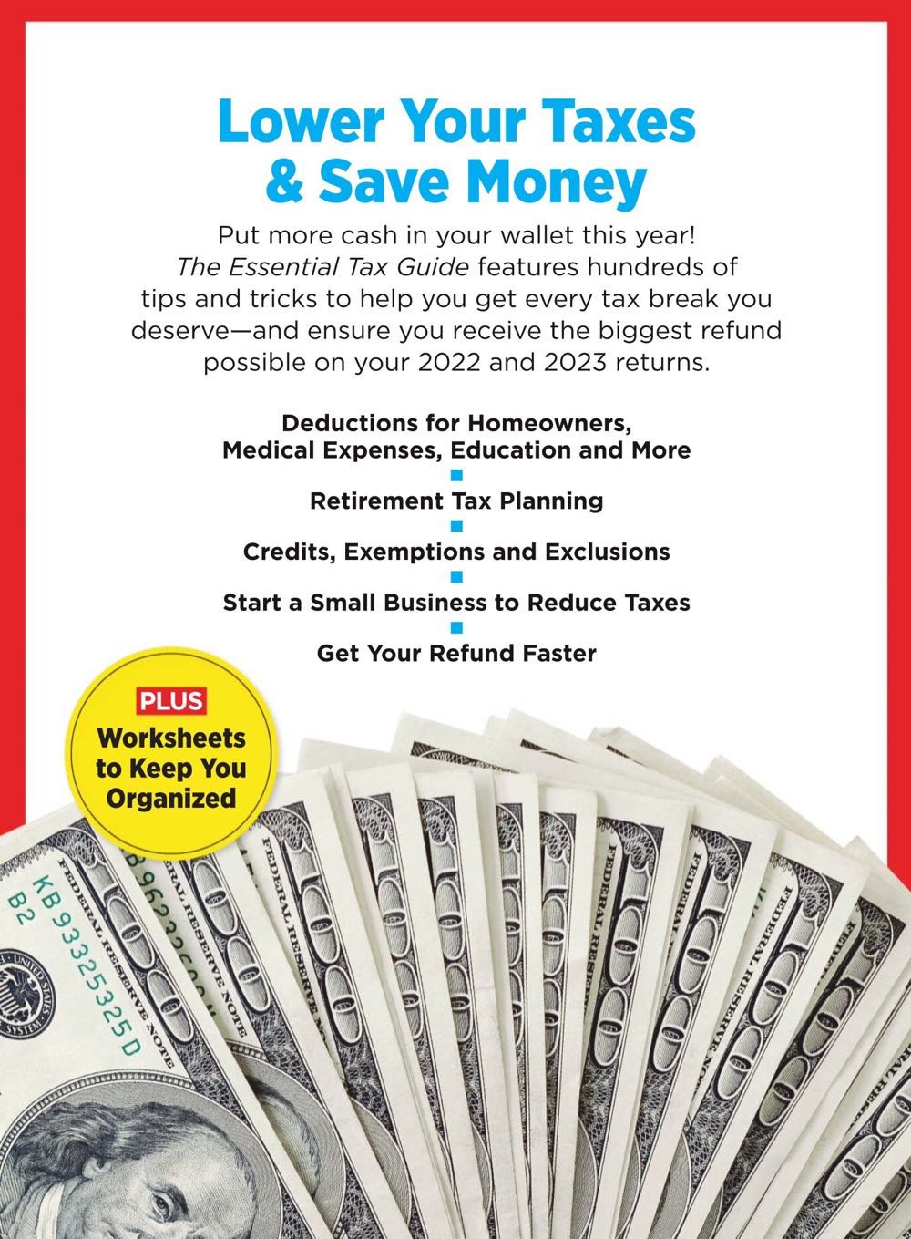 The Essential Tax Guide - 2023 Edition  (January) magazine collectible [Barcode 07224671375440] - Main Image 2