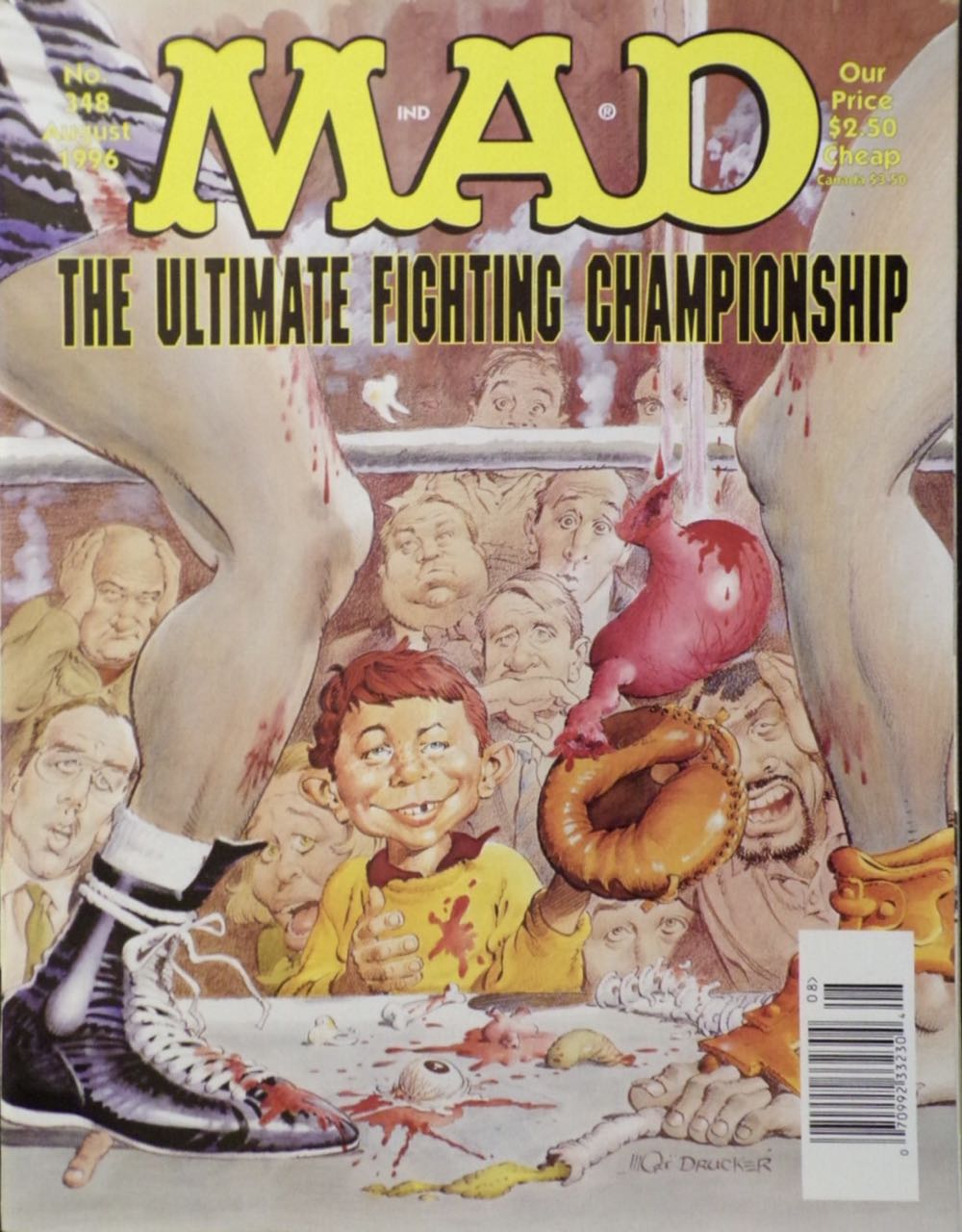 Mad Magazine  (August) magazine collectible [Barcode 07099233230408] - Main Image 1