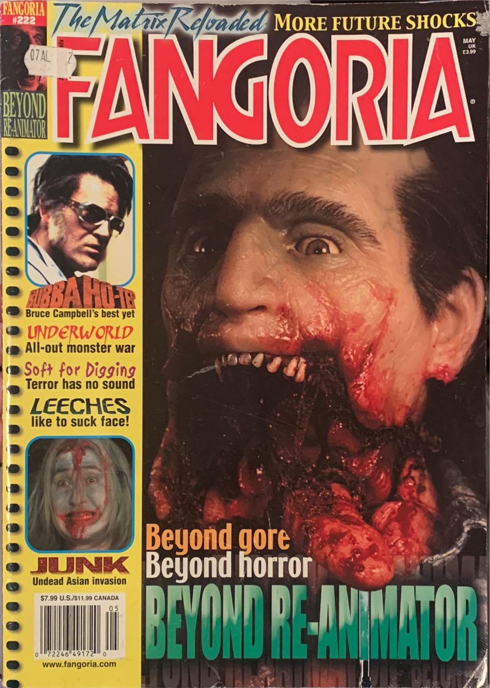 Fangoria  (May) magazine collectible [Barcode 07224649172005] - Main Image 1