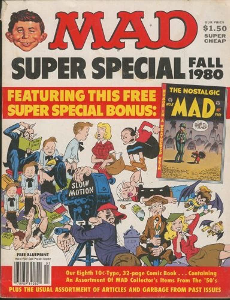 Mad Super Special Games, Puzzles  (October) magazine collectible [Barcode 07098934080003] - Main Image 1