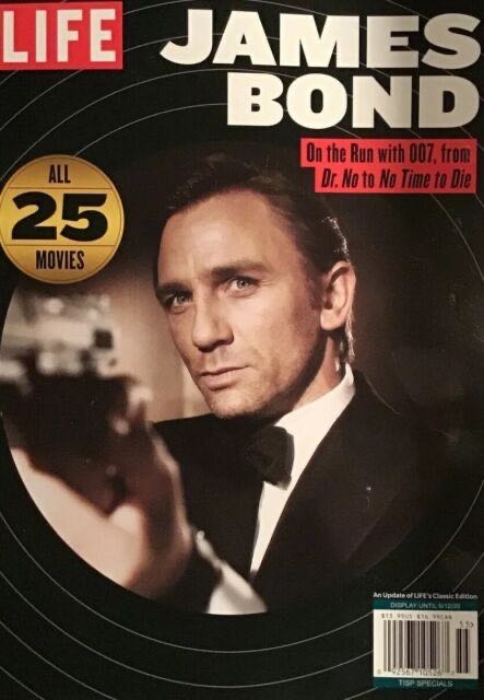 LIFE James Bond 60 Years Of Bond  magazine collectible [Barcode 88852610548127] - Main Image 1