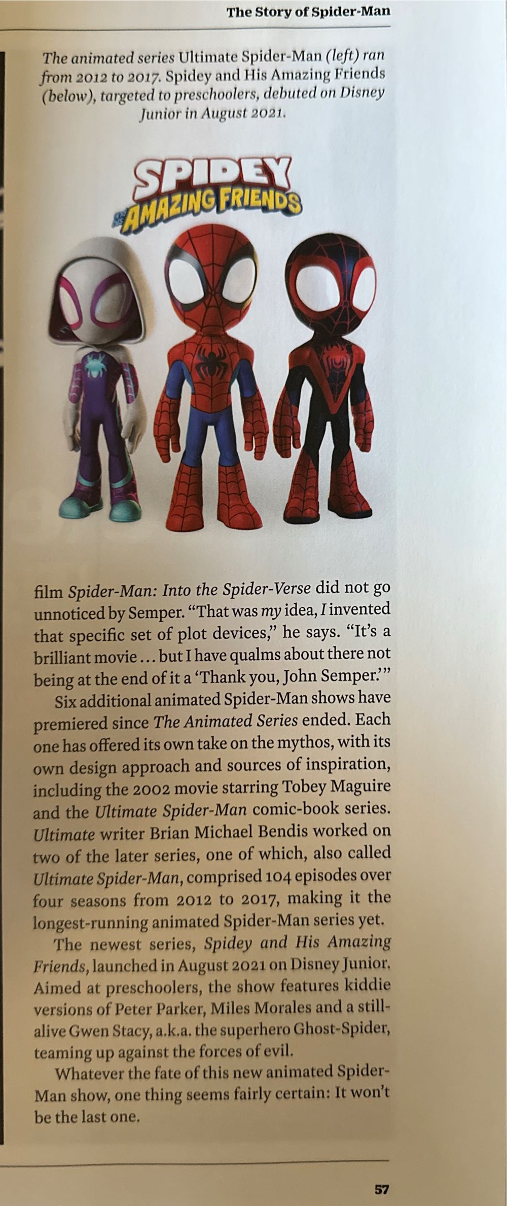 Time Magazine: The Story Of Spider-Man  magazine collectible [Barcode 19611274271321] - Main Image 4