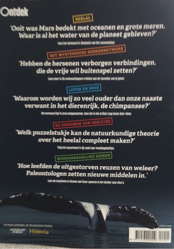 Ontdek De grootste wetenschappelijke raadsels  magazine collectible - Main Image 2