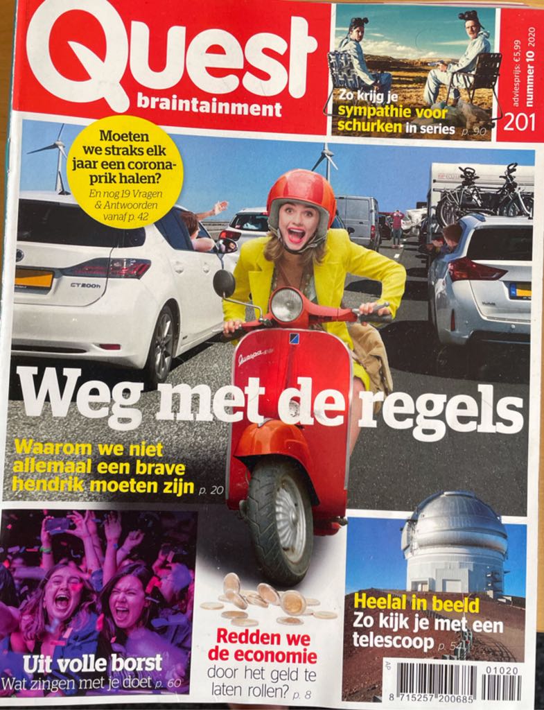Quest - Braintainment, 201 magazine collectible - Main Image 1