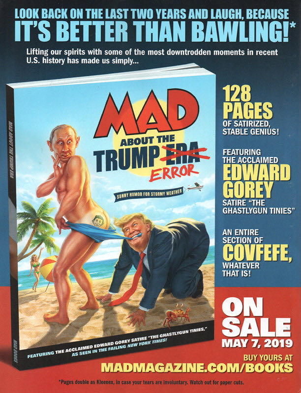 Mad: Mad About The Trump Error  (May) magazine collectible - Main Image 2