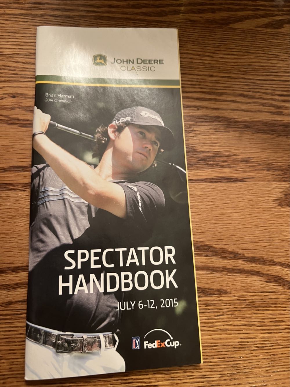 2015 John Deere Classic Spector Handbook  magazine collectible - Main Image 1