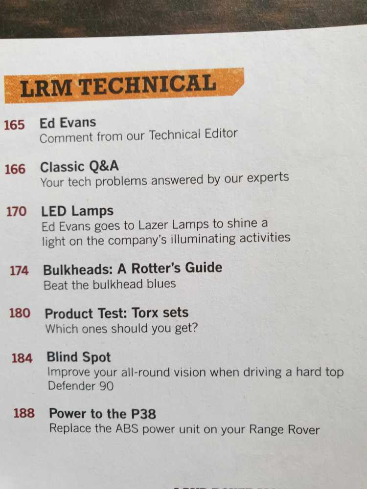 Land Rover Monthly  (January) magazine collectible - Main Image 2