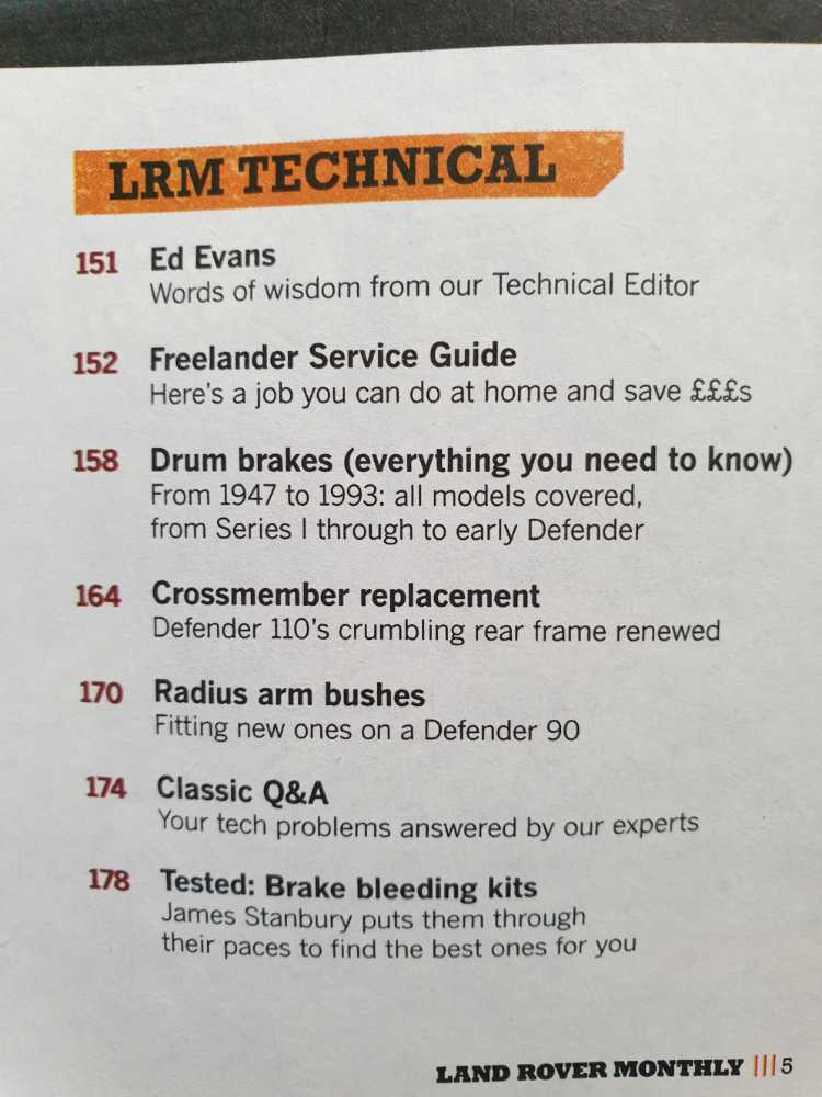 Land Rover Monthly  (March) magazine collectible - Main Image 2