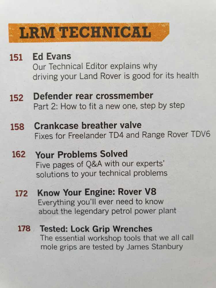 Land Rover Monthly  (April) magazine collectible - Main Image 2