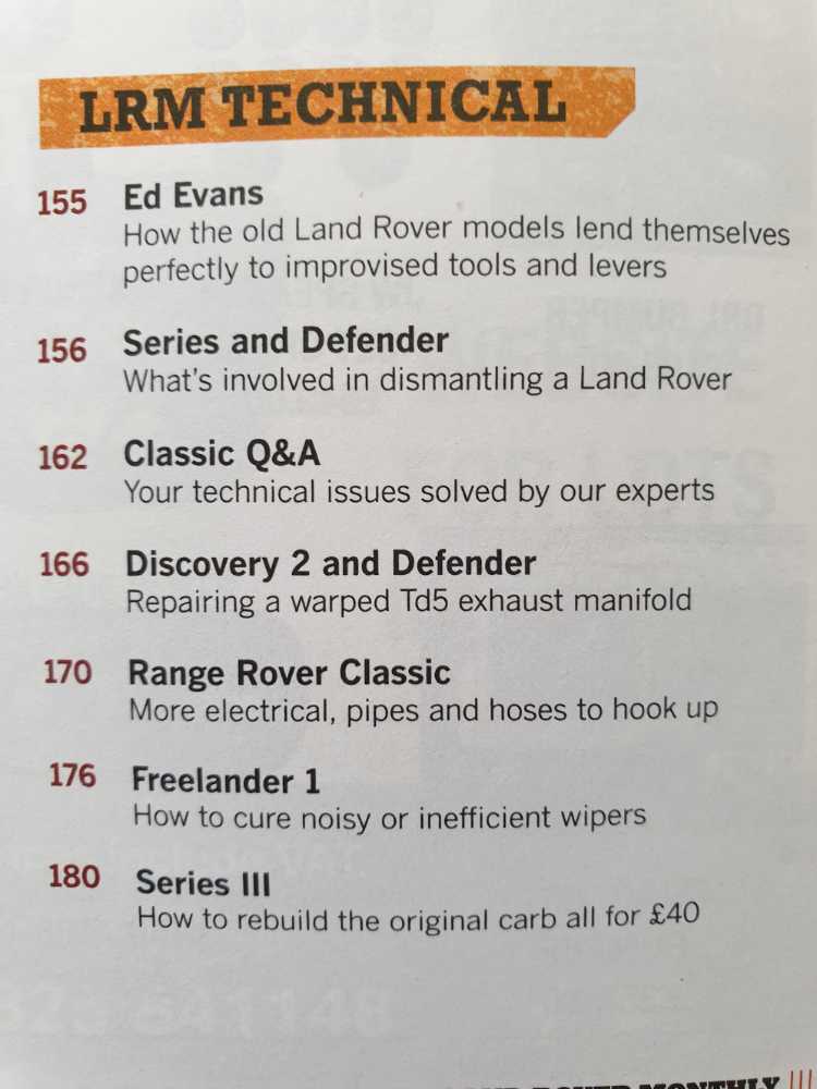 Land Rover Monthly  (July) magazine collectible - Main Image 2