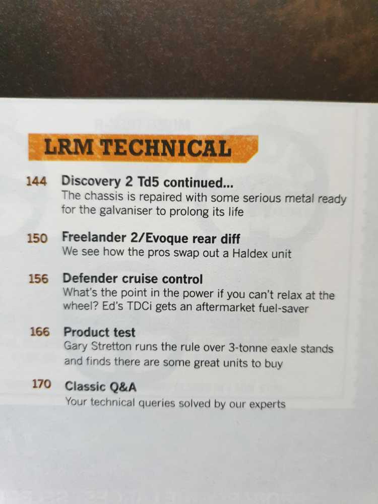 Land Rover Monthly  (February) magazine collectible - Main Image 2