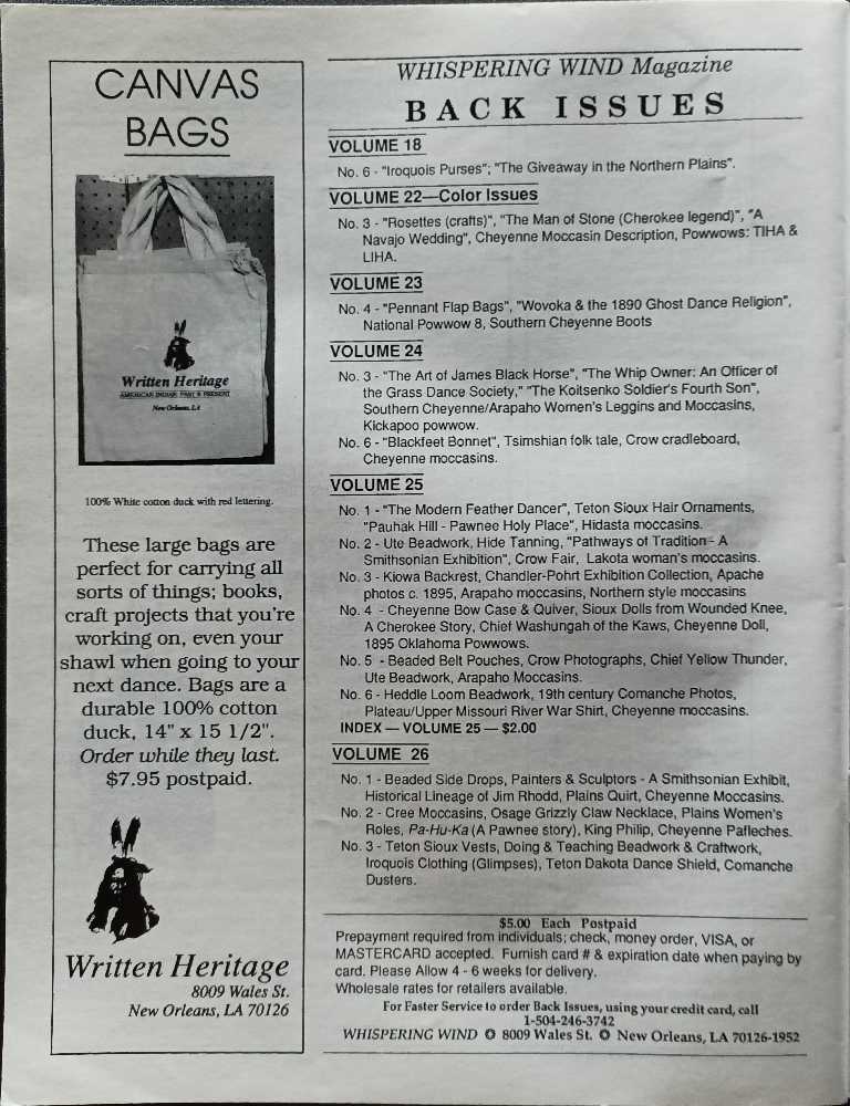 Whispering Wind  (January) magazine collectible - Main Image 2