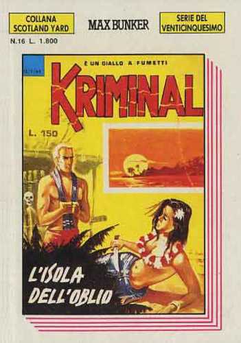 Kriminal 20/L’isola dell’ oblio   magazine collectible - Main Image 3
