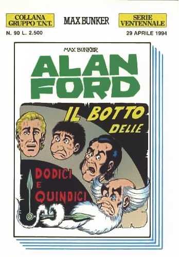 Alan Ford 90 - Il botto delle 12 e 15  magazine collectible - Main Image 4