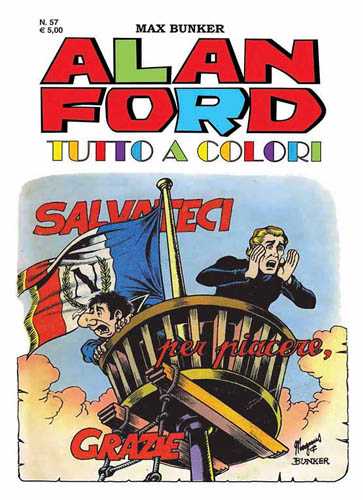 Alan Ford 57 - Salvateci per...  magazine collectible - Main Image 4