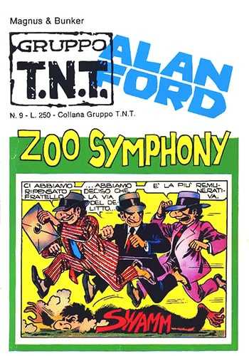 Alan Ford 9 - Zoo Symphony (1970)  magazine collectible - Main Image 3