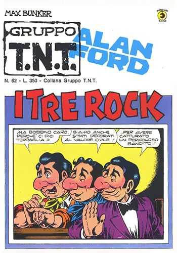 Alan Ford 62 - I TRE ROCK (1974)  magazine collectible - Main Image 3