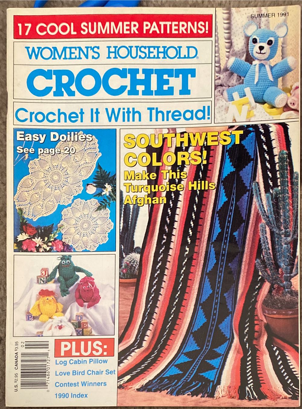 Women’s Household Crochet ~  (July) magazine collectible [Barcode 071486017271] - Main Image 2