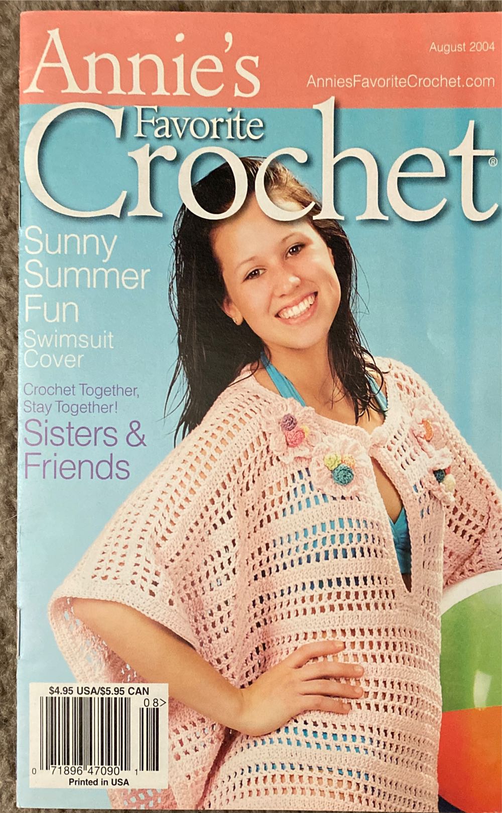 Annie’s Favorite Crochet Vol. 20. No. 1 Issue No. 115 February  (August) magazine collectible [Barcode 071896470901] - Main Image 2