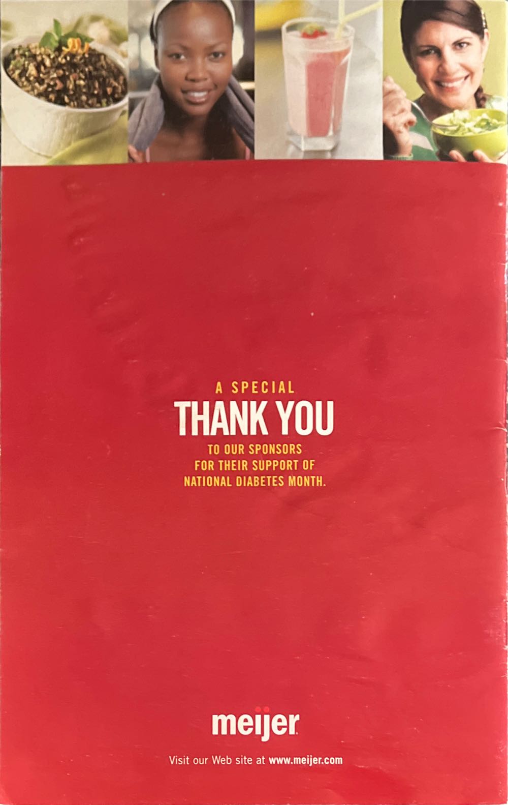 Meijer The Diabetes Handbook What To Know - What To Do  magazine collectible - Main Image 2