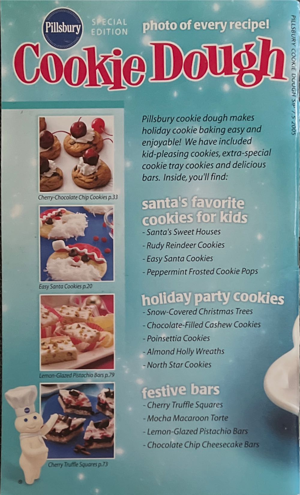 Pillsbury Special Edition Fabulous Fun With Cookie Dough  (December) magazine collectible [Barcode 07480803974649] - Main Image 2