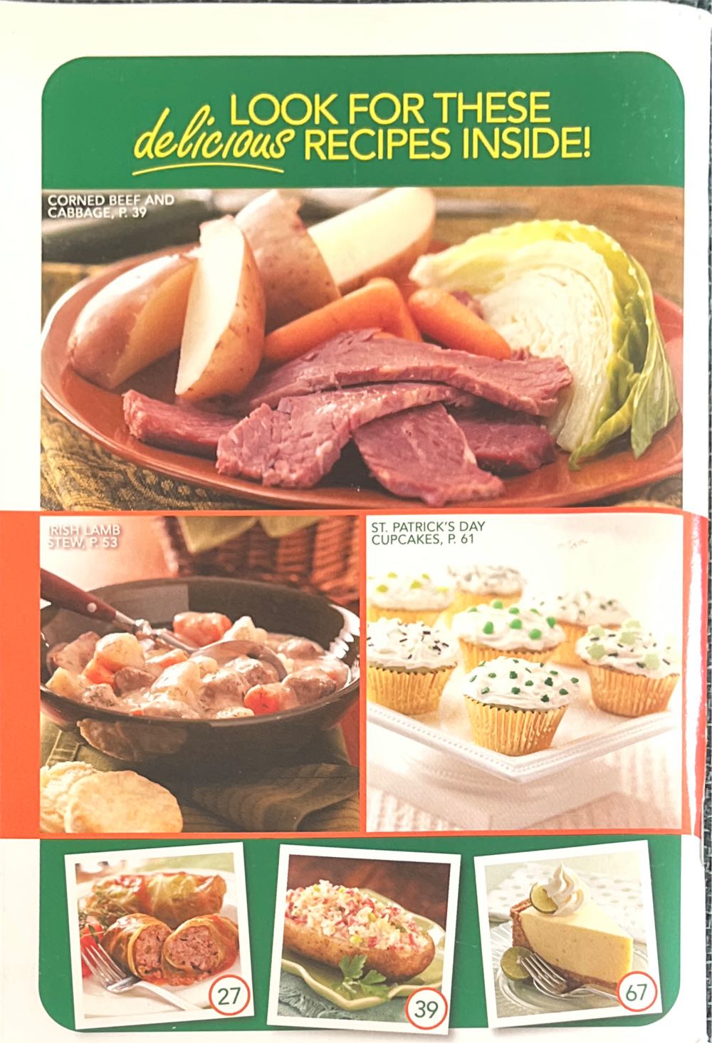 Taste Of Home Holiday Irish Food & Fun  (March) magazine collectible [Barcode 07482008753403] - Main Image 2