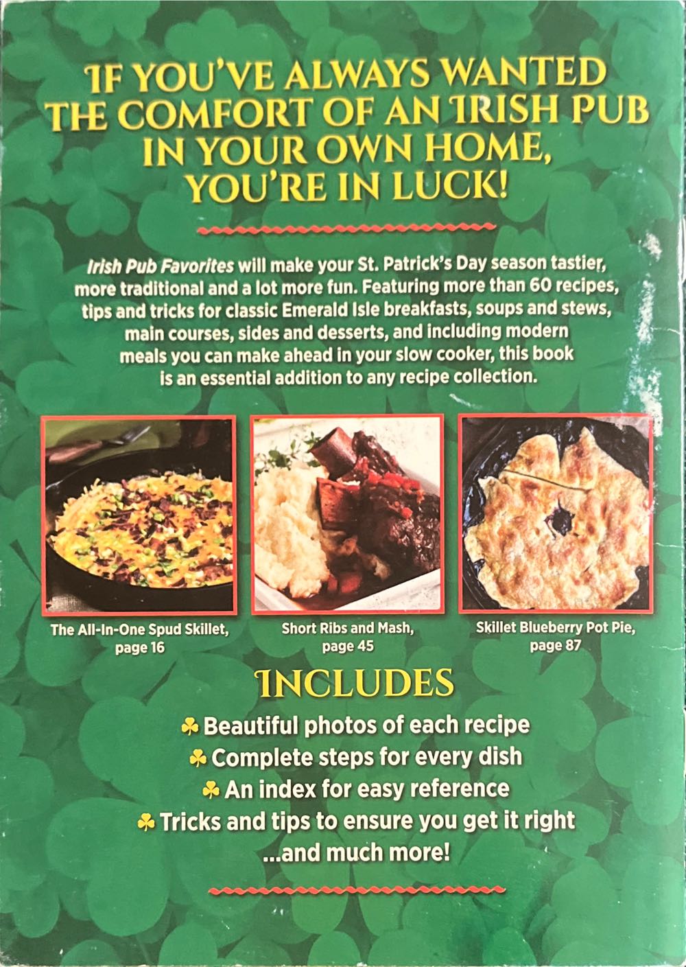 Topix Irish Pub Favorites Delicious Dishes From The Emerald Isle  (May) magazine collectible [Barcode 07447070066105] - Main Image 2