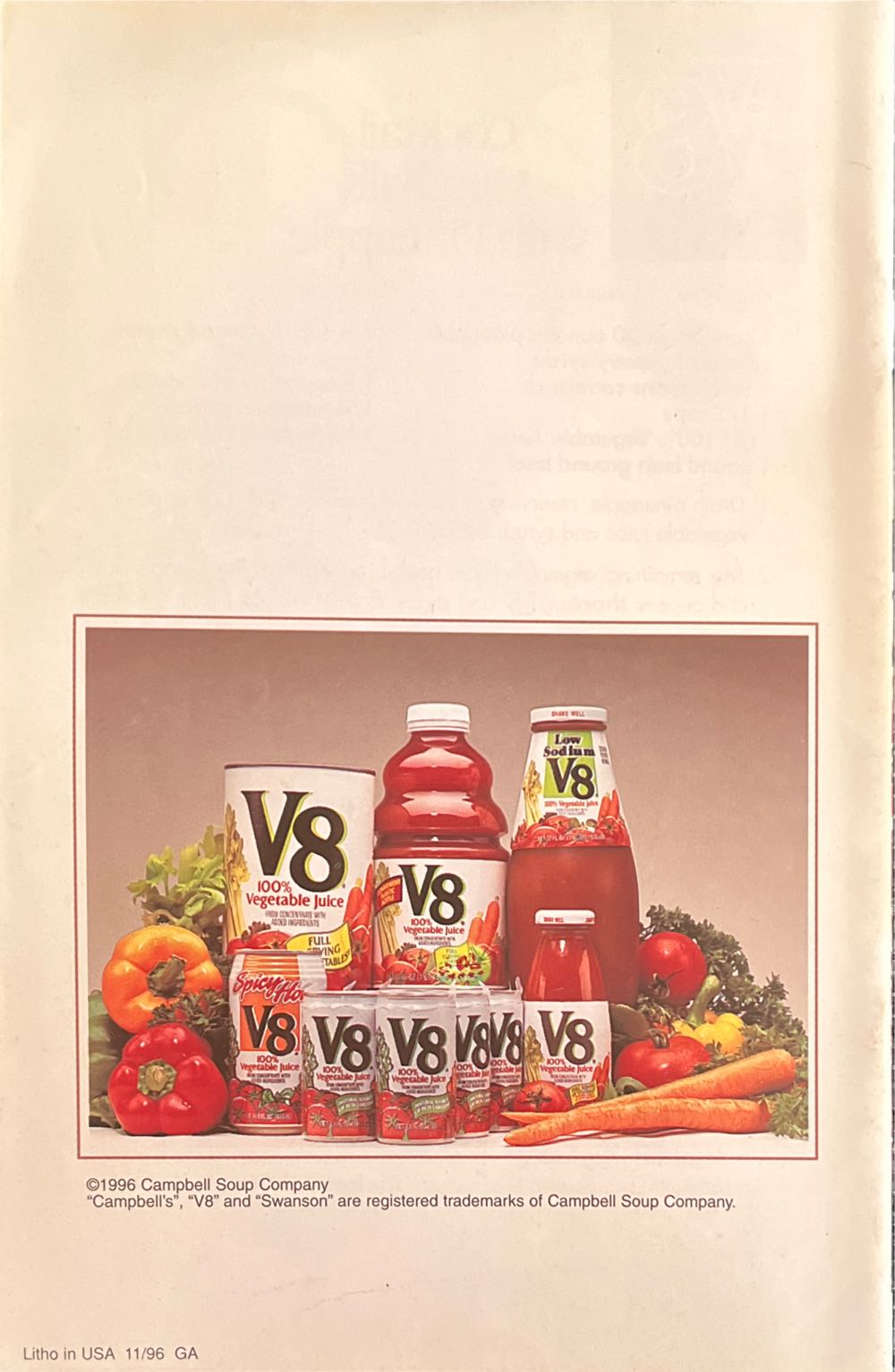 V8 Easy Delicious Recipes  magazine collectible - Main Image 2