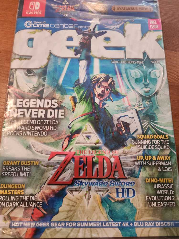 Gameinformer The Legend Of Zelda Skyward Sword  magazine collectible - Main Image 1