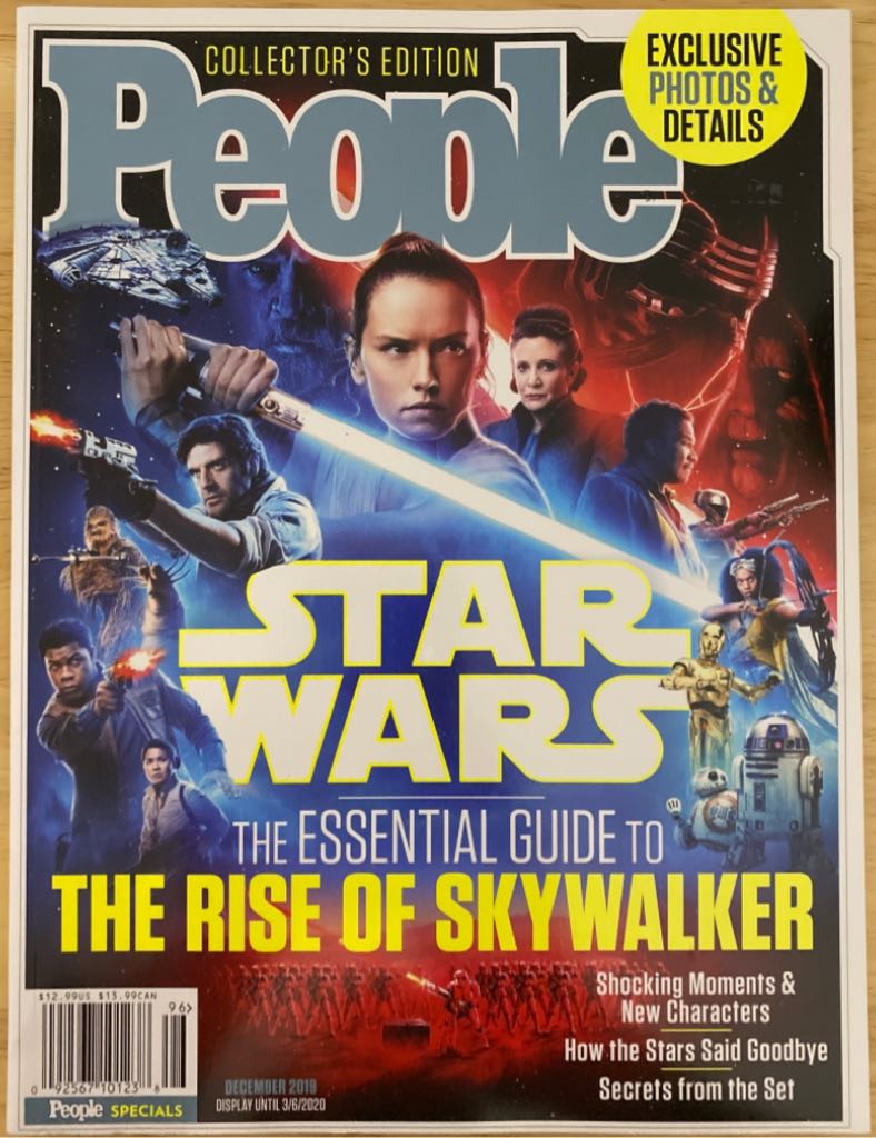 People Star Wars The Essential Guide To The Rise Of Skywalker  (December) magazine collectible - Main Image 1