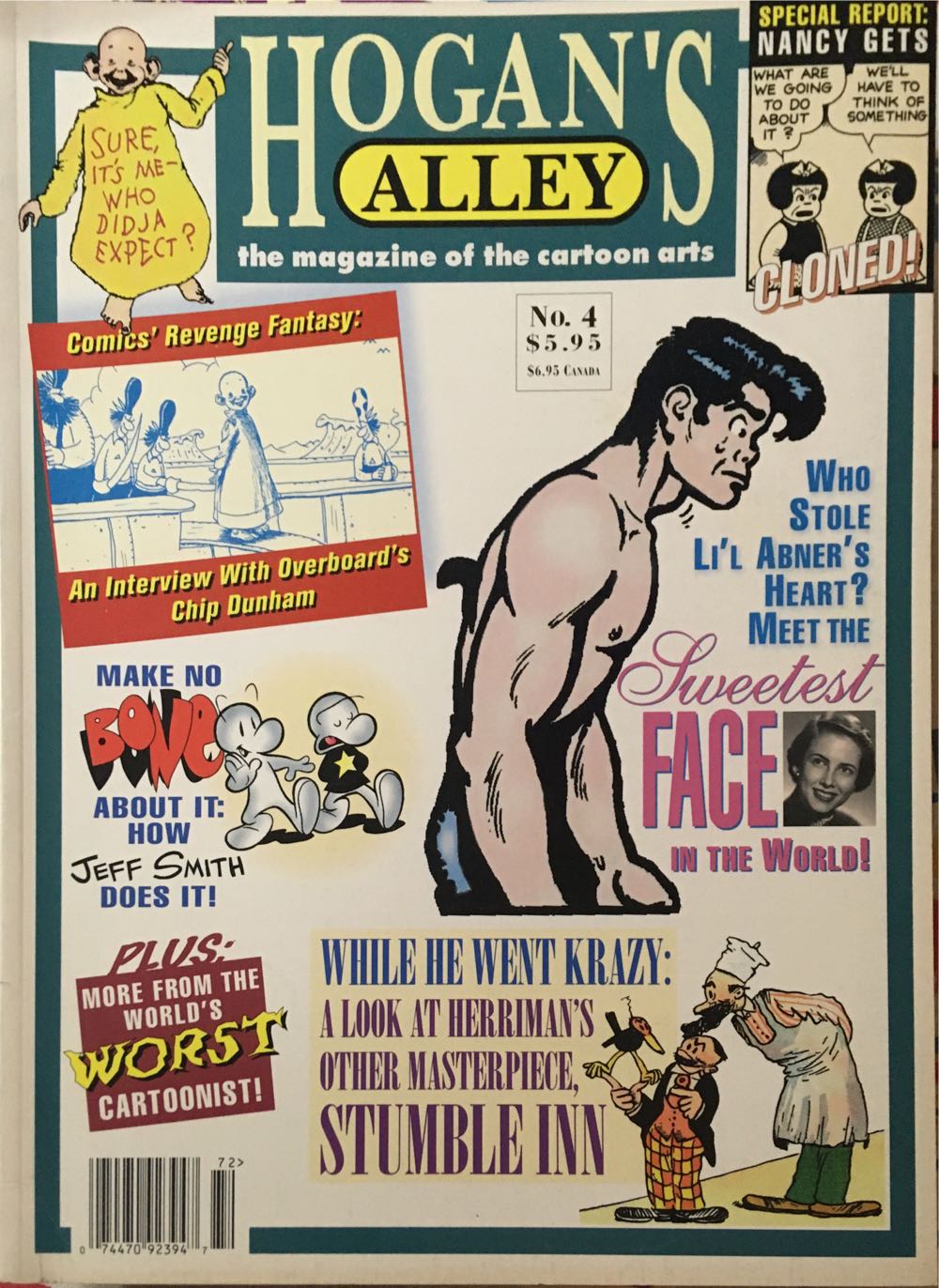 Hogan’s Alley  magazine collectible [Barcode 07447092394772] - Main Image 1