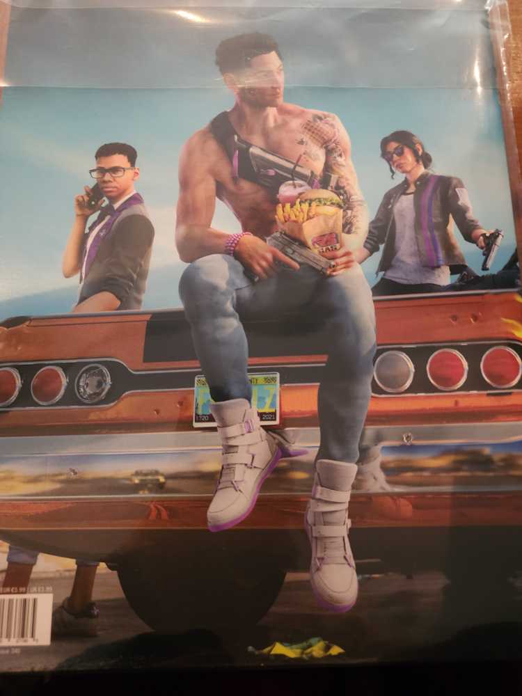 Gameinformer Saints Row  (October) magazine collectible [Barcode 720150371965] - Main Image 2